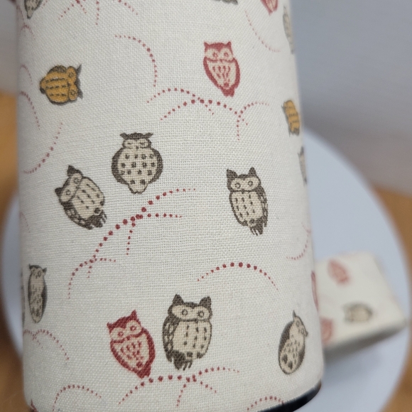 Oriental Tea Canister Tea Caddy Japanese Style Owls - Picture 14 of 14